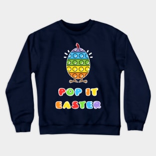 Pop It Easter Egg Crewneck Sweatshirt